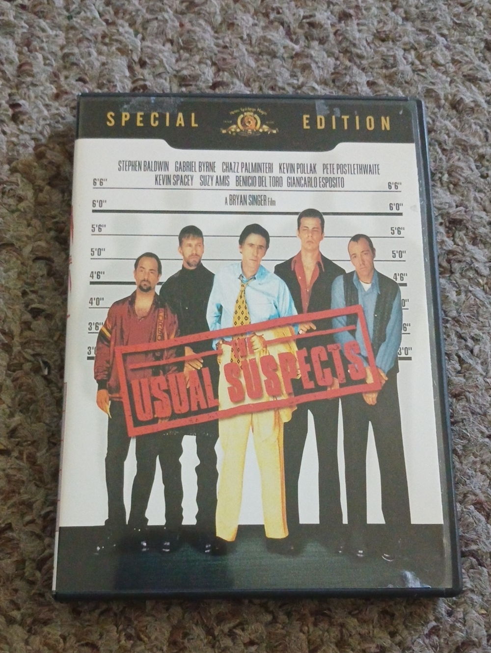The Usual Suspects Special Edition DVD - White/Black Packaging